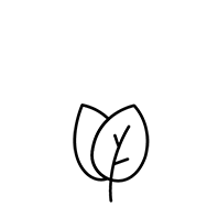 Icon mit zwei Blättern