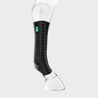 Produktdetailbild der EquiCrown fit Kompressionsbandage in der Farbe grau